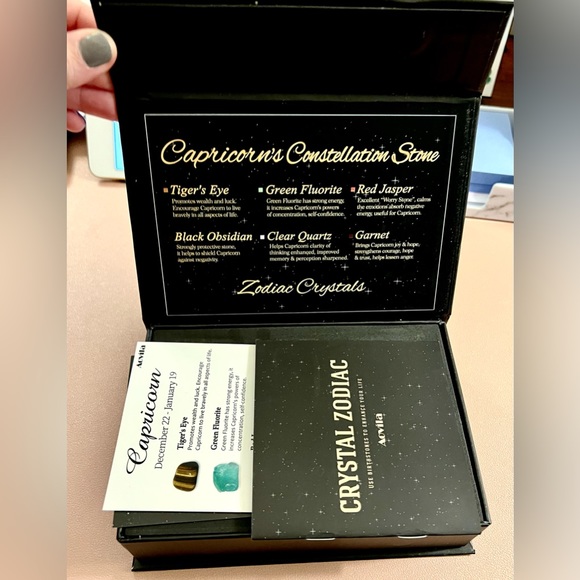 Capricorn Constellation Crystal Stones - Picture 2 of 5